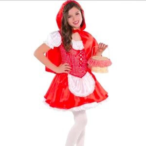 Little red riding hood kids medium (8-10)